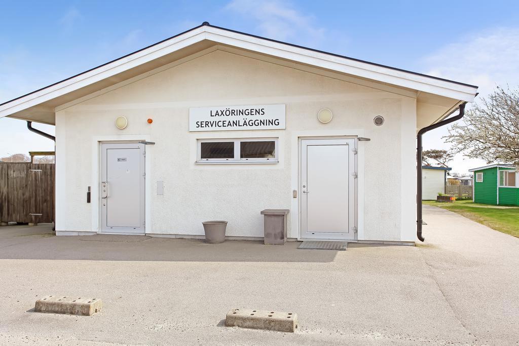 Ett av stugägarföreningens gemensamma servicehus