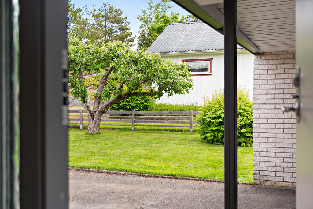 Trevligt med grönskande växtlighet 