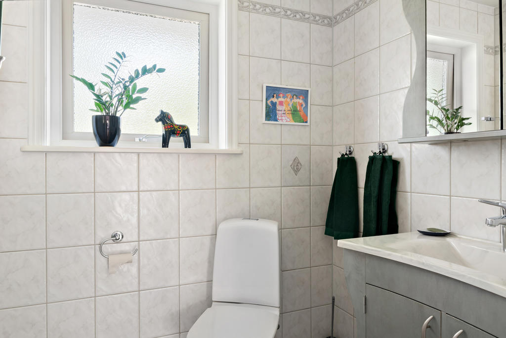 WC på övre plan 