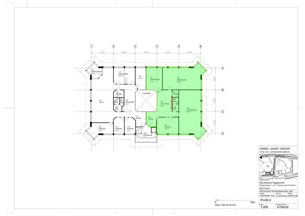 Plan 2 om ca 272 kvm 