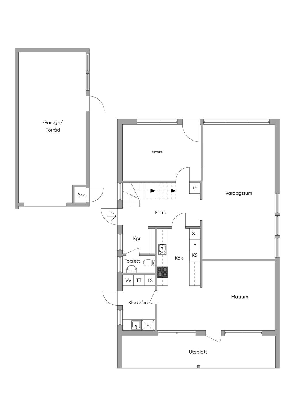 Alternativ entréplan