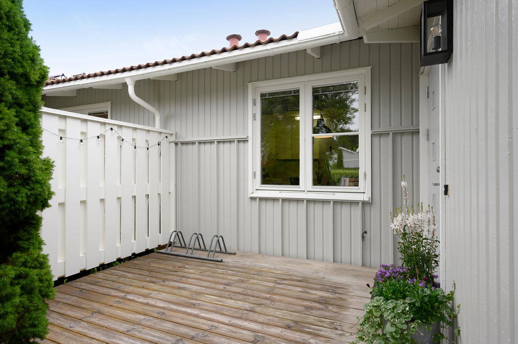 Uteplats på framsidan