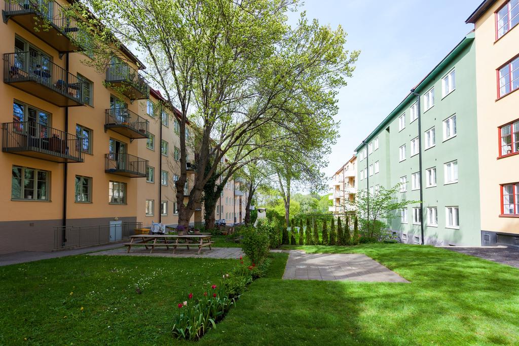 Föreningens trevliga innergård
