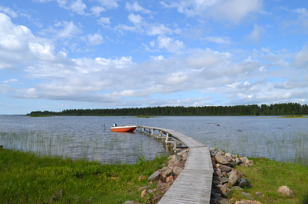 Bryggan vid stugan