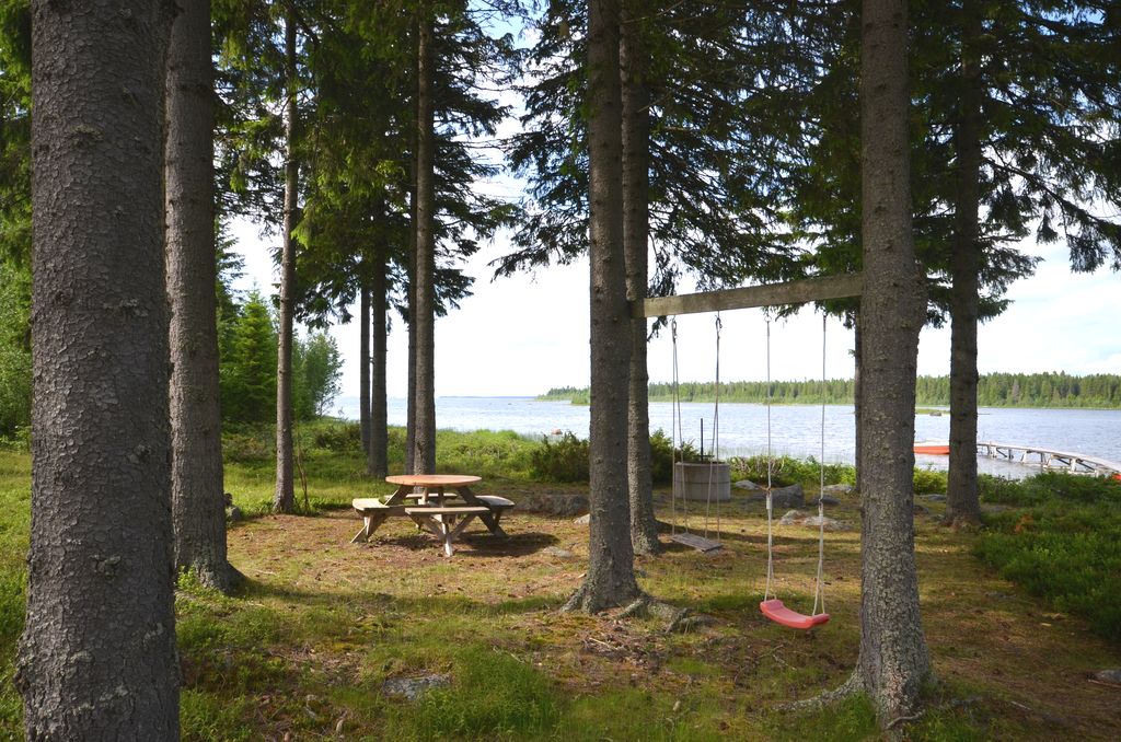 Grill och lekplats