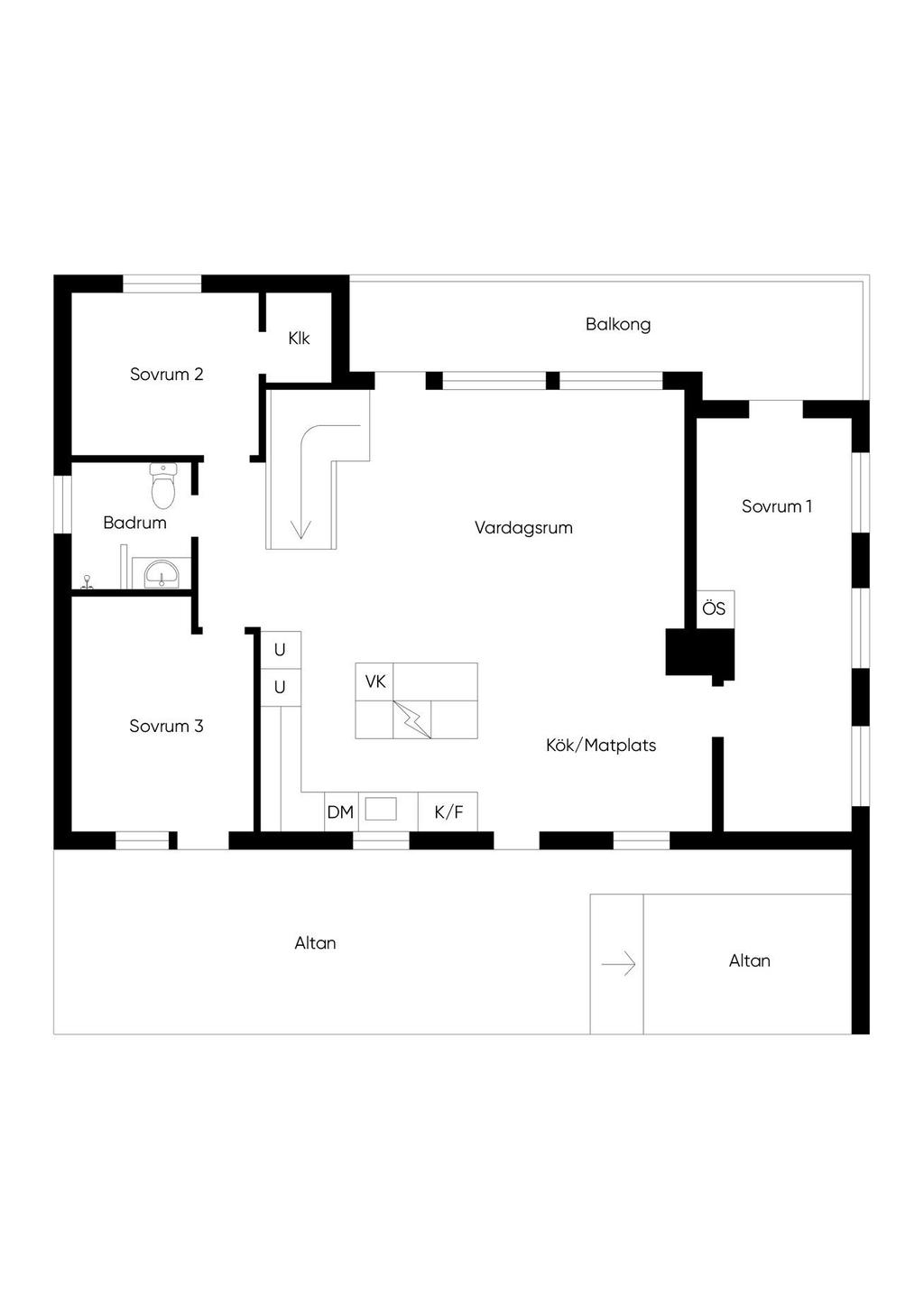 Övre plan