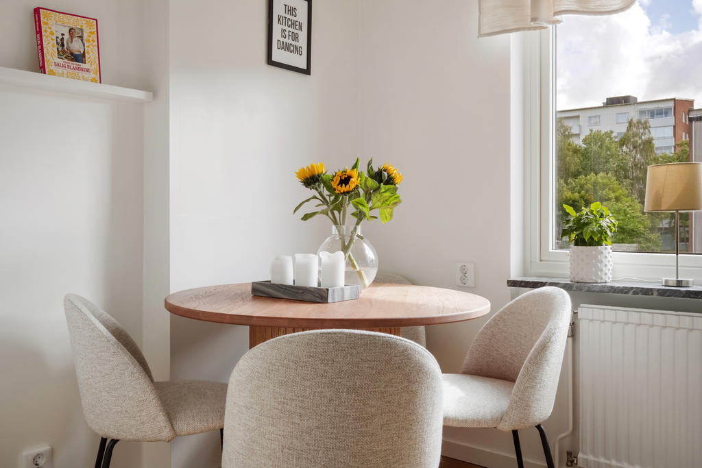 Plats för matbord