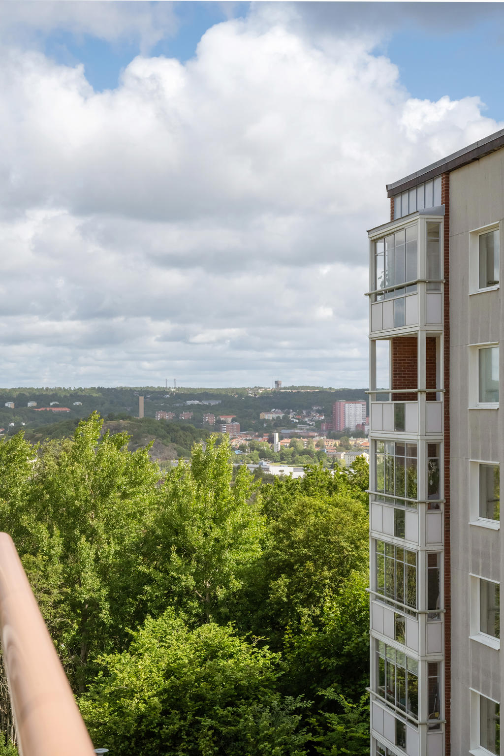 Utsikt från balkong 