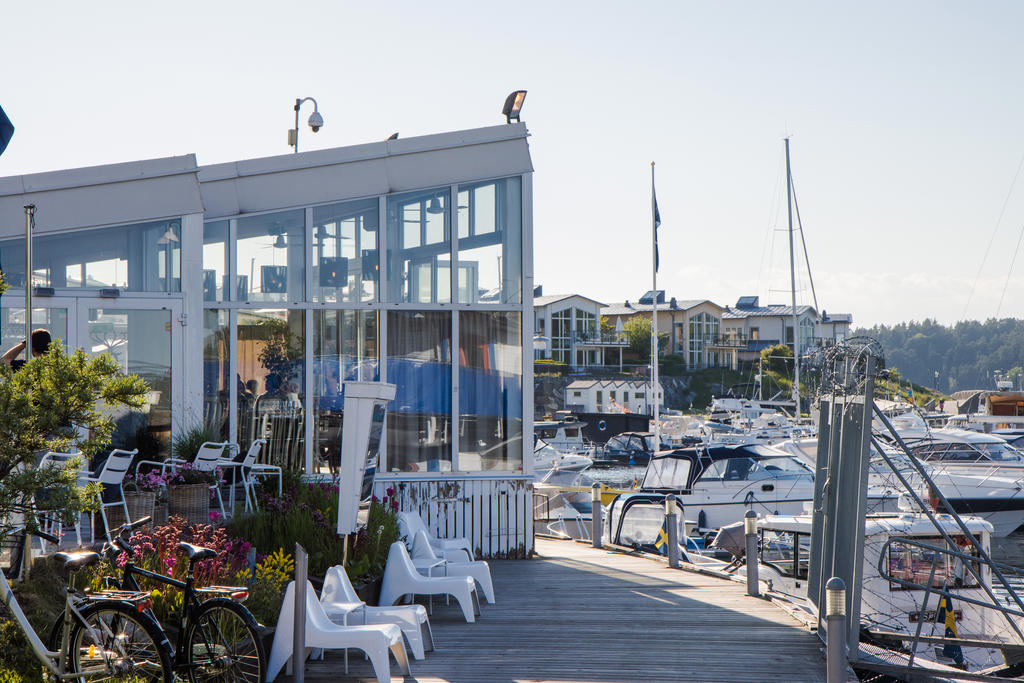 Gåshaga småbåtshamn och restaurang Bryggan