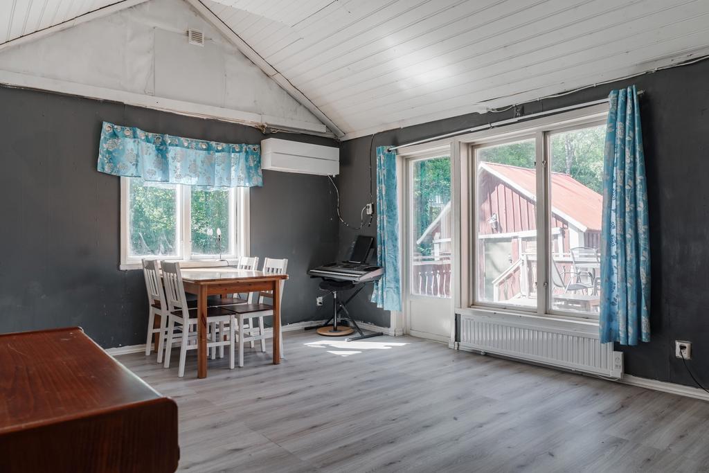 Utgång till altan