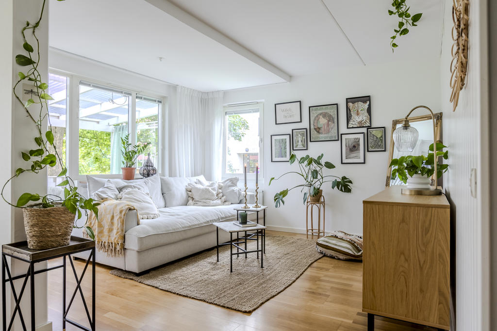 Här finns plats för soffgrupp 