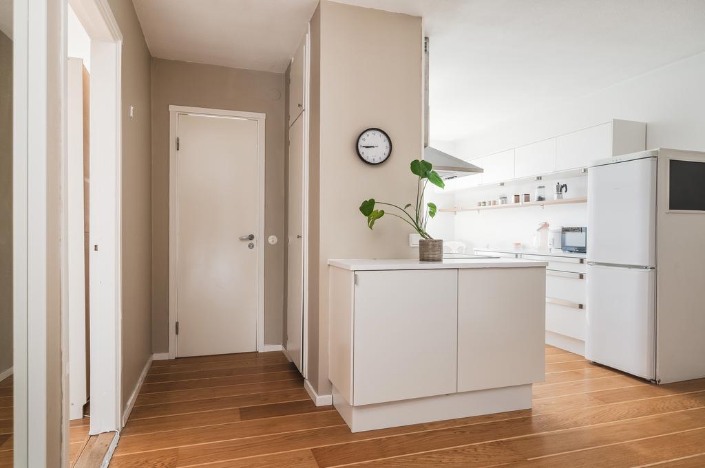 Öppet och luftig vy från entrén