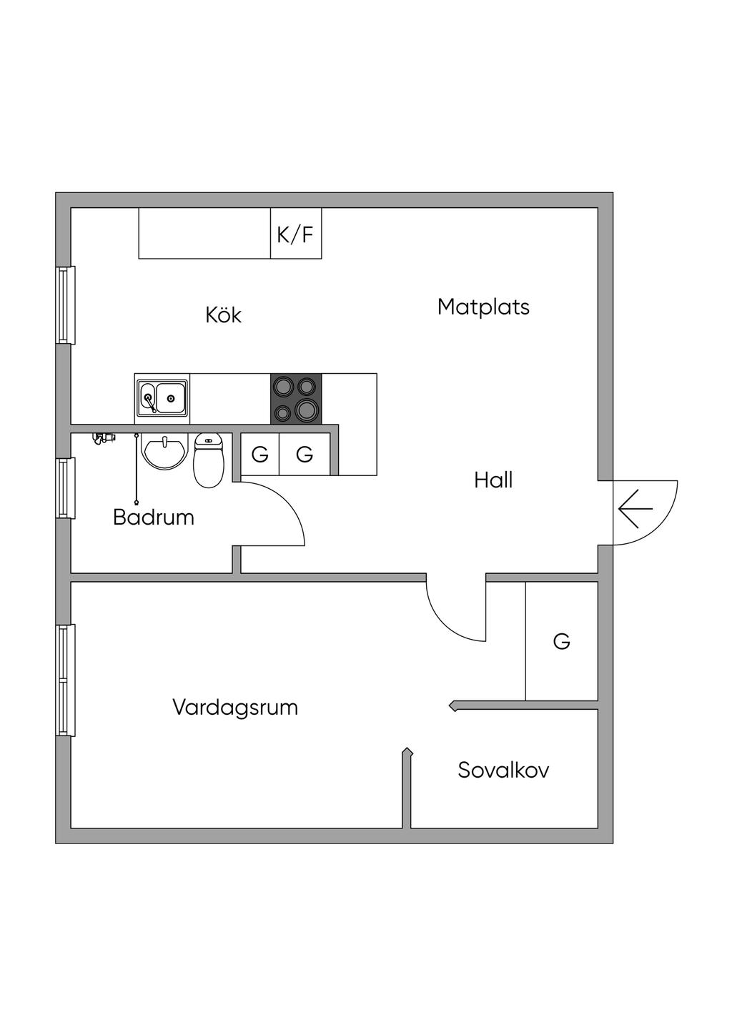 Planlösning