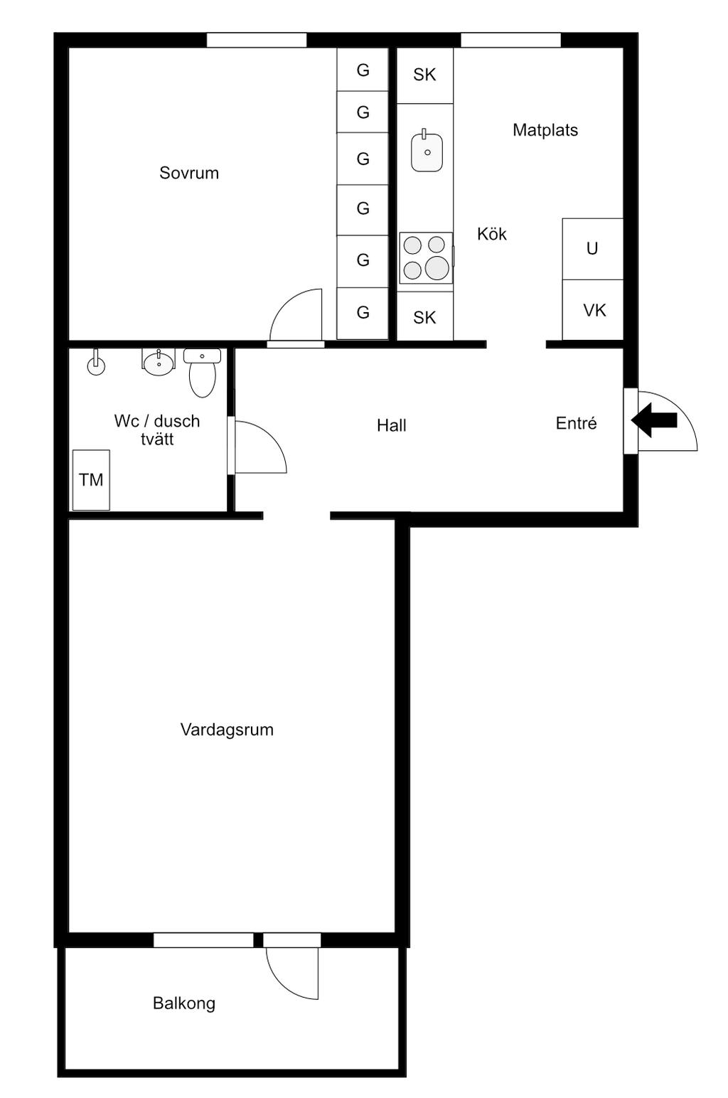 Planlösning
