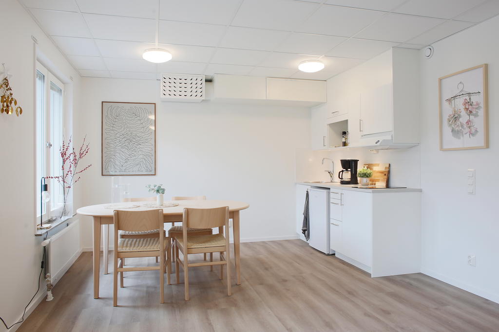 Köksdel i gemensamhetslokalen
