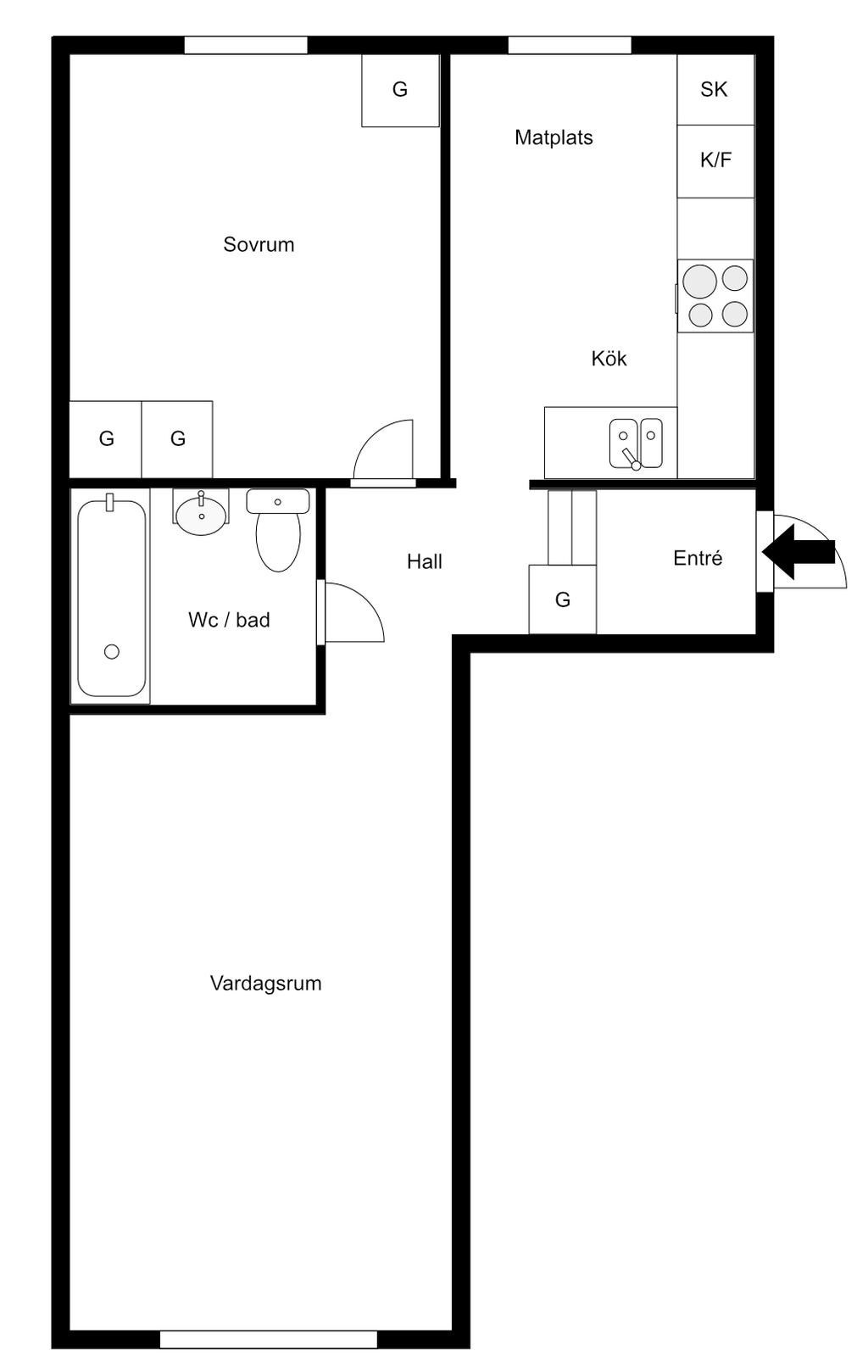Planlösning