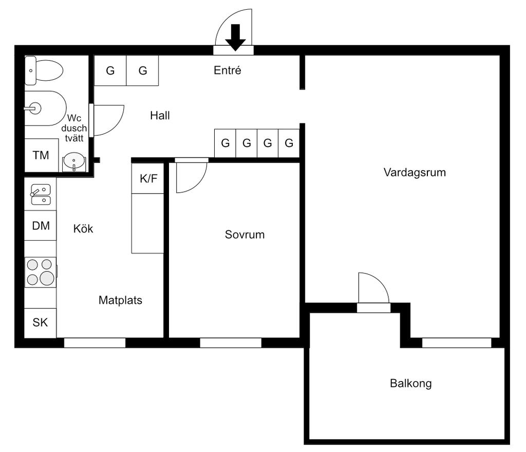 Planlösning