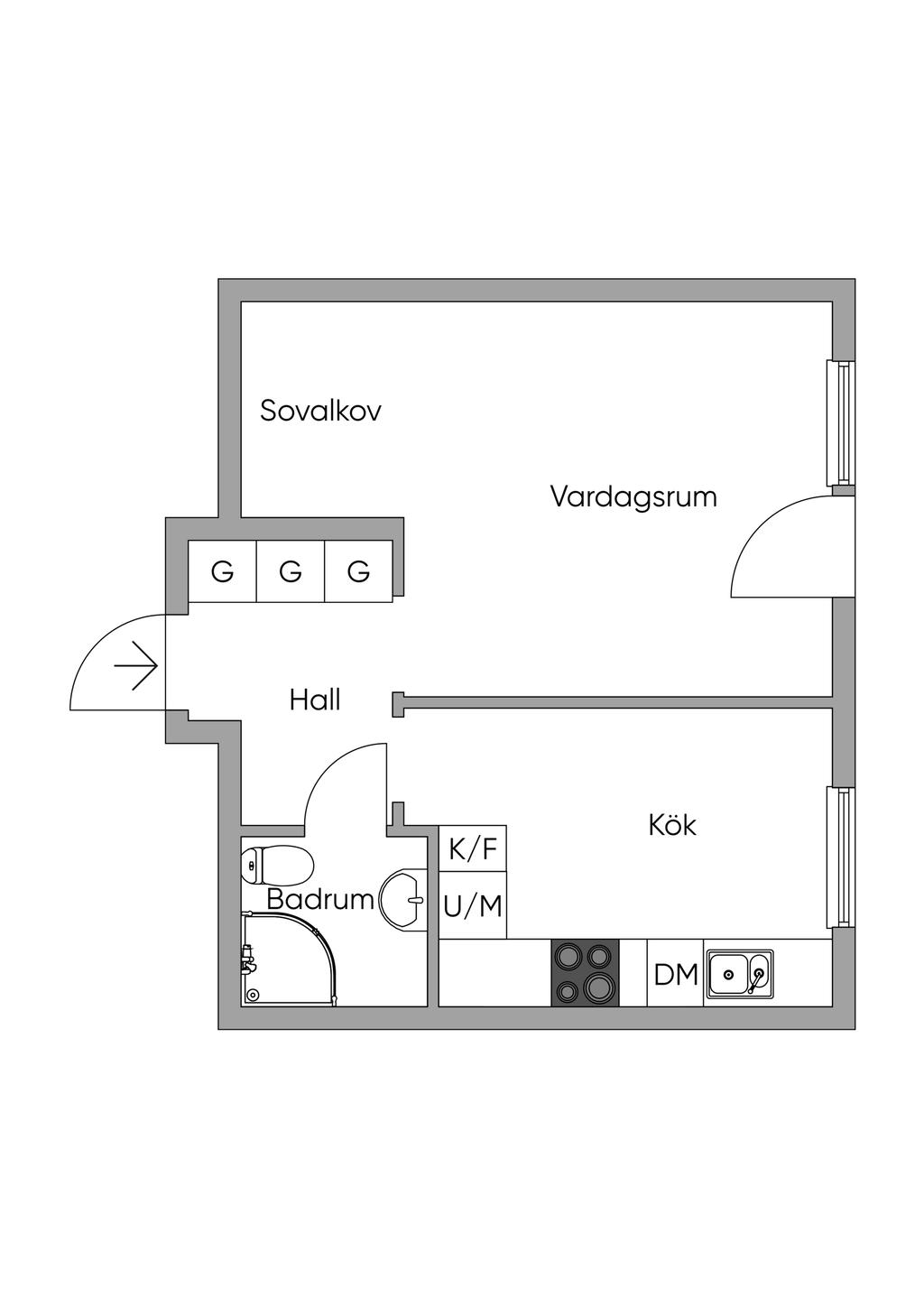 Planlösning