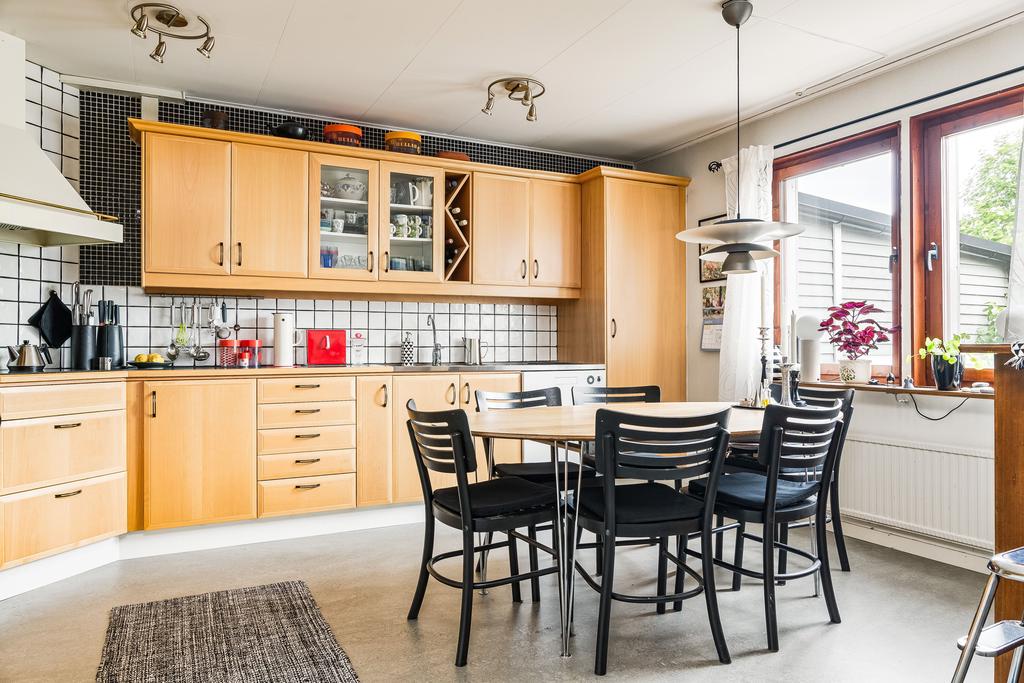 Kök med matplats