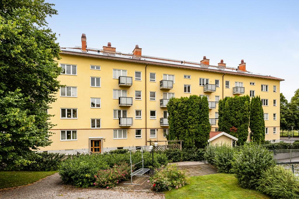 Här bor du centralt men ändå skyddat från stadens brus