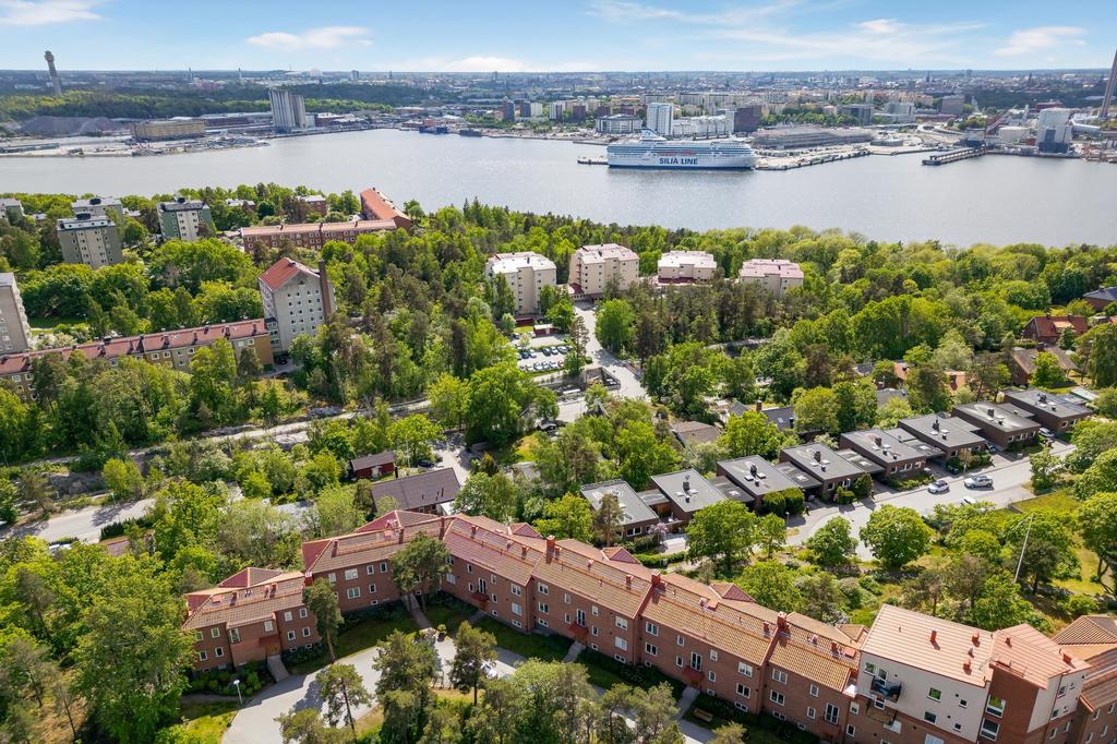 Utsikt mot Lilla Värtan och Stockholms Inlopp