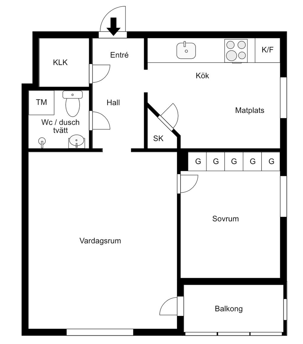 Planlösning