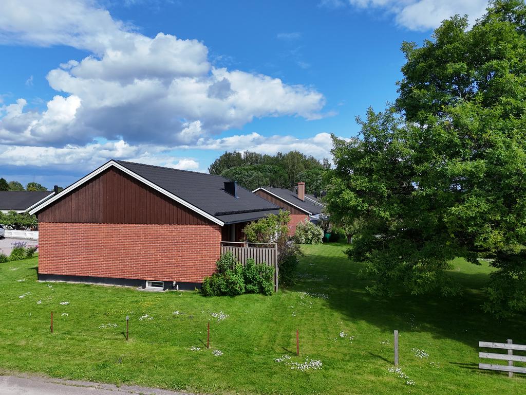 Huset från gatan. 