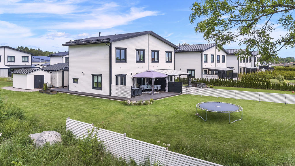 Trevligt gavelläge 
