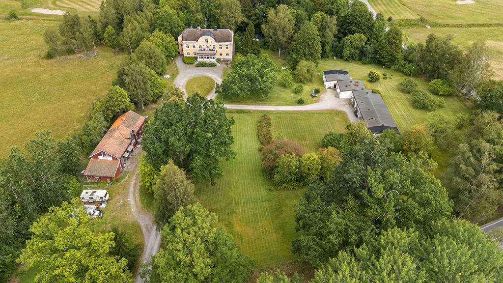 Samtlig byggnader med vägnätet