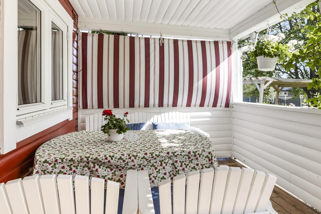 Utrymme för matplats/sittgrupp