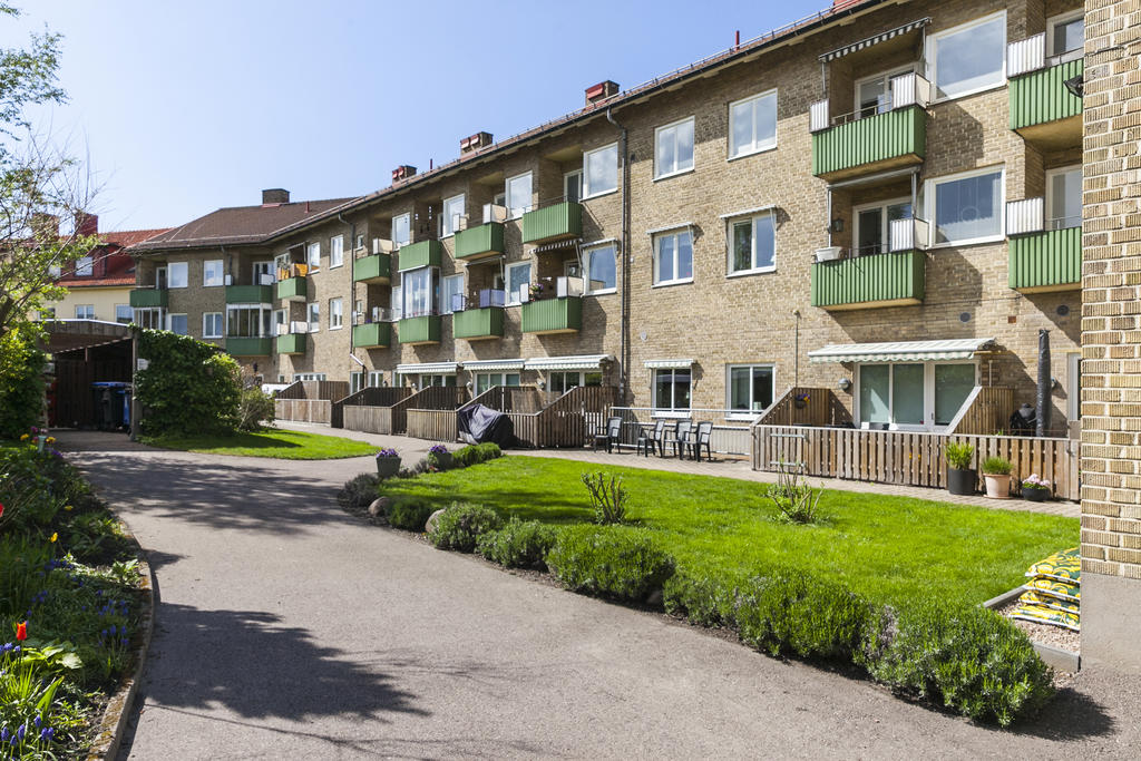 Härlig innergård