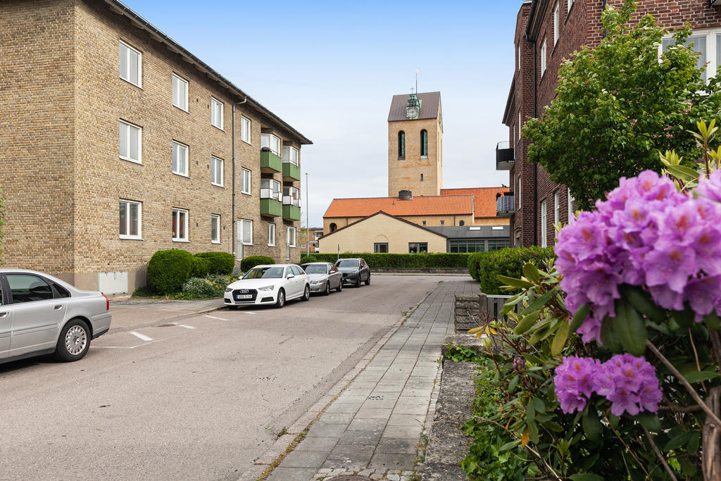 Lugn och städad gata
