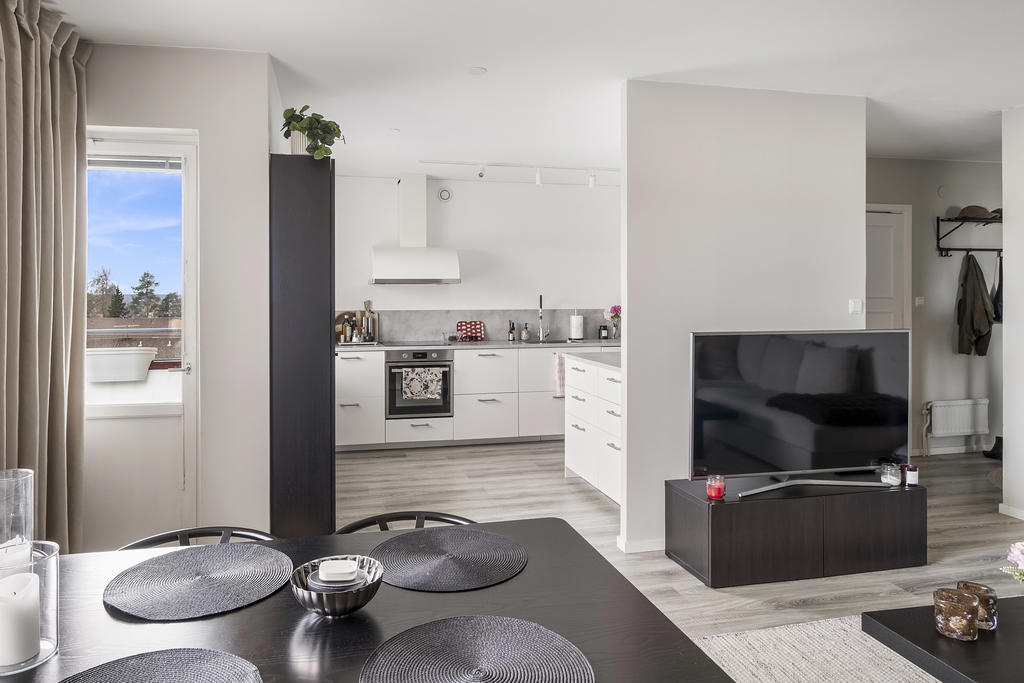 Härlig öppen planlösning 