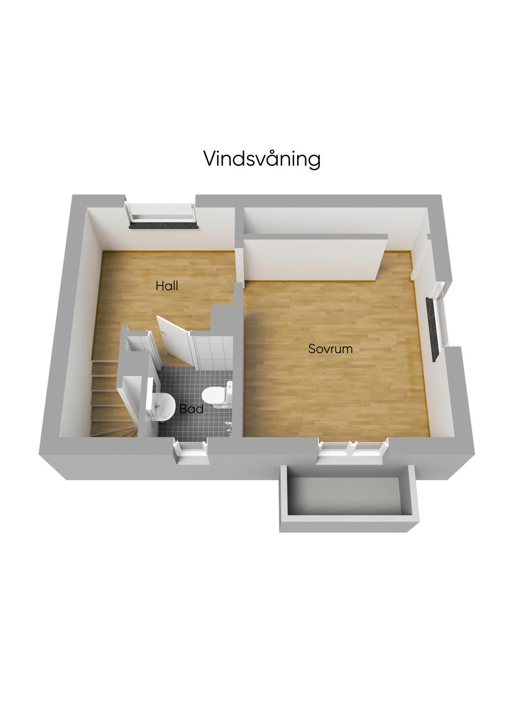 Övre plan 3D