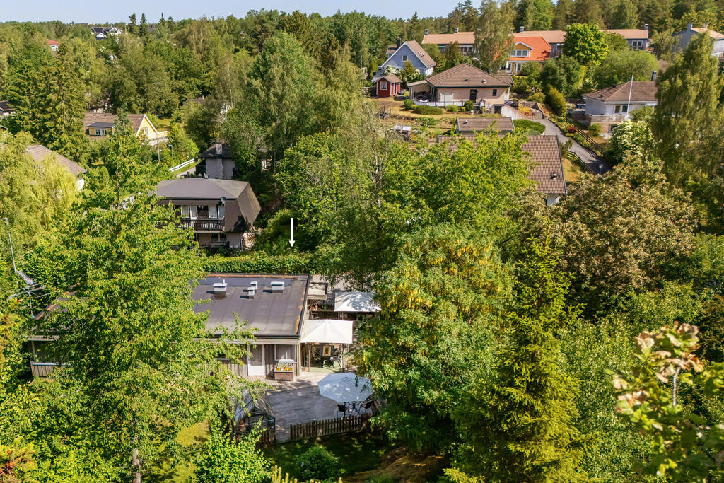 Inbäddat i grönska