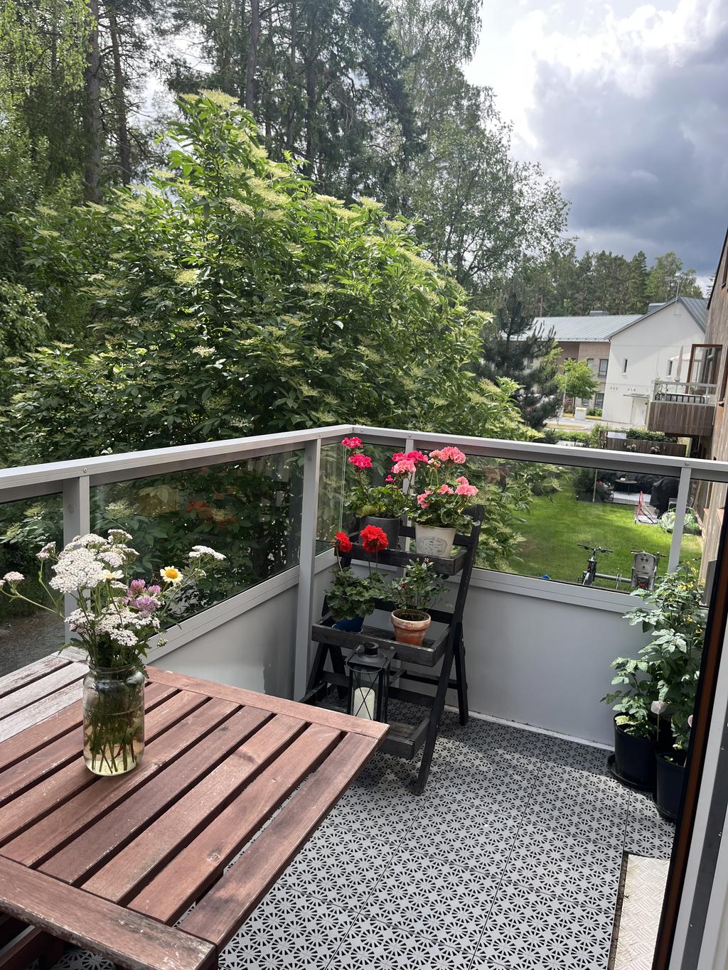 Balkongbild - privat
