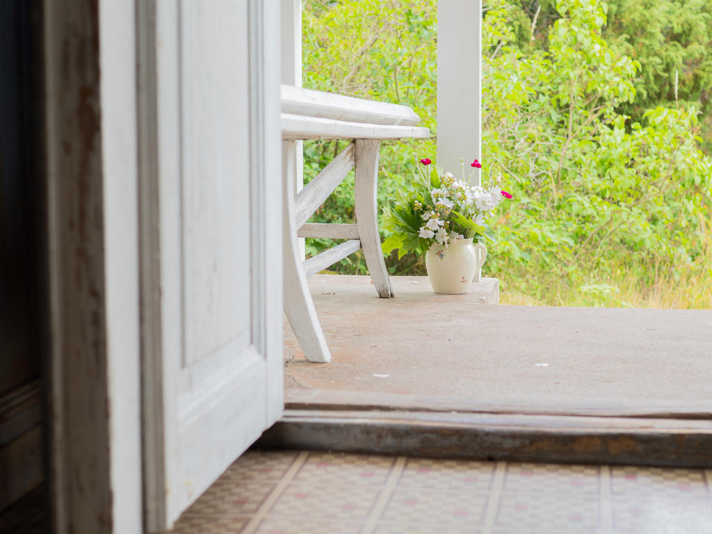 Detaljbild entré