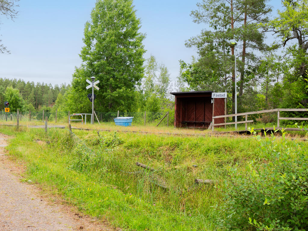 Fästad hållplats Tjustbanan