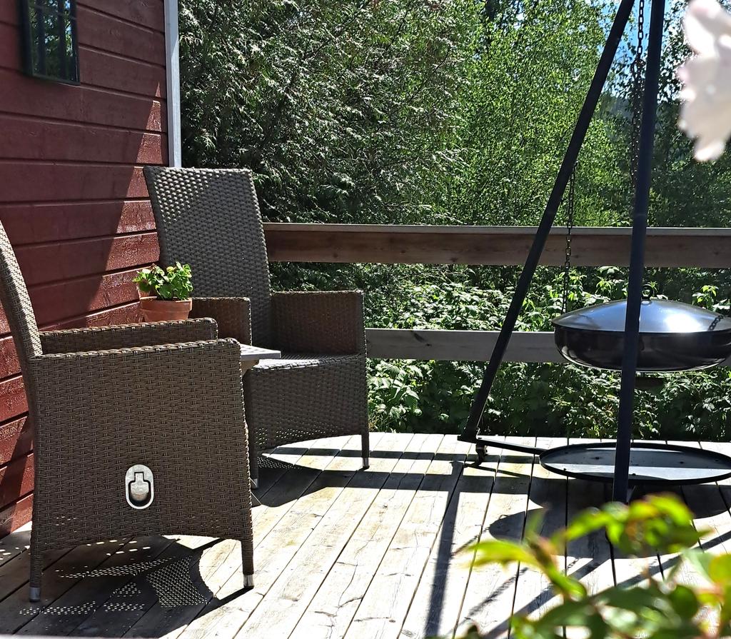 Grill för både sommar och vintertid.