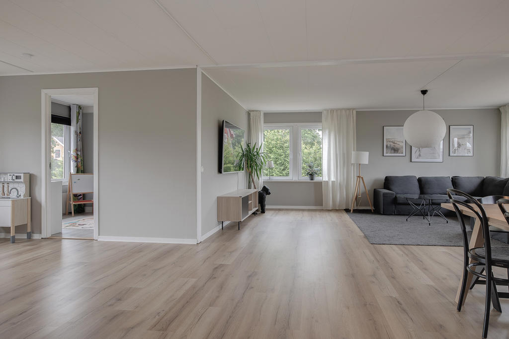 Stor öppen planlösning