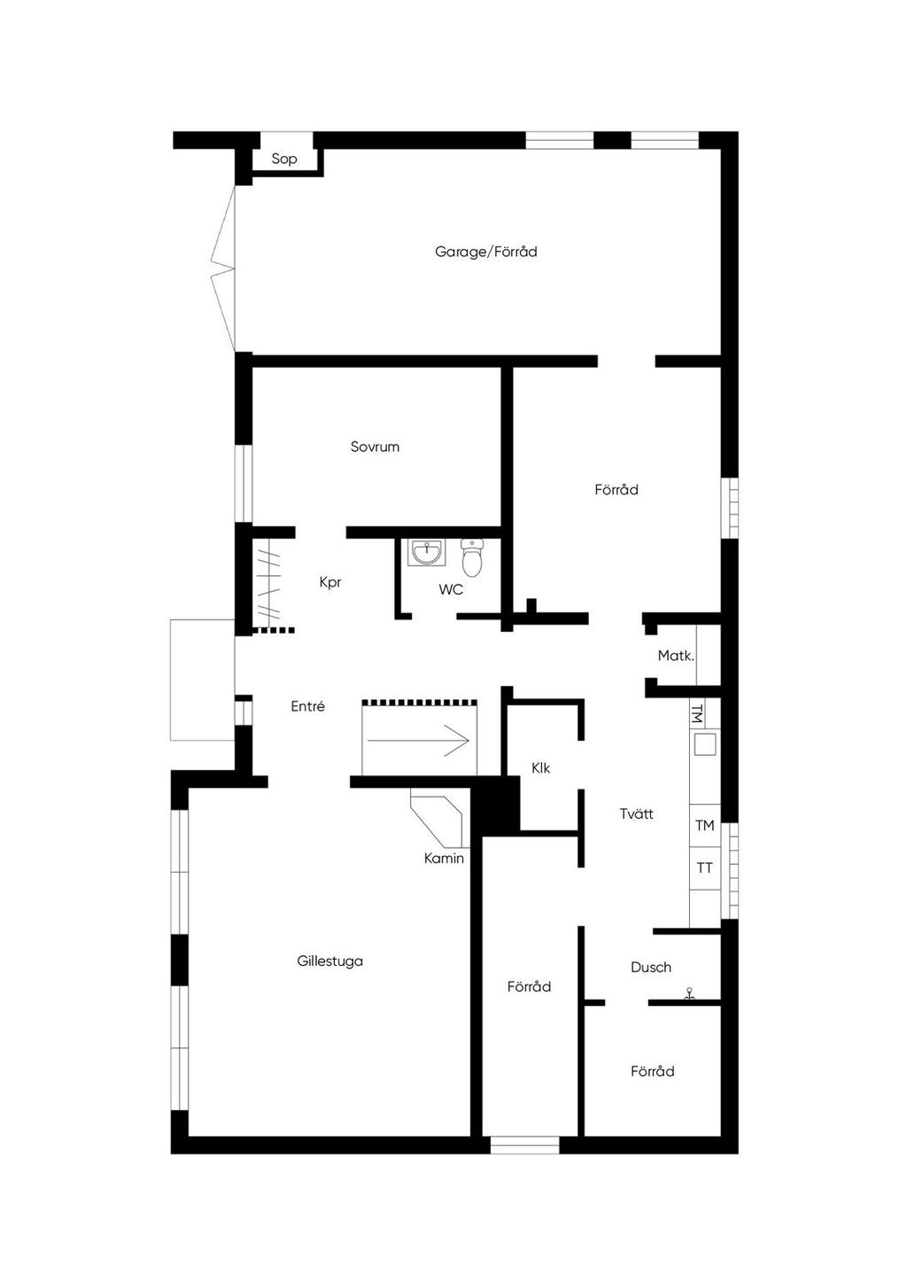 Suterrängplan