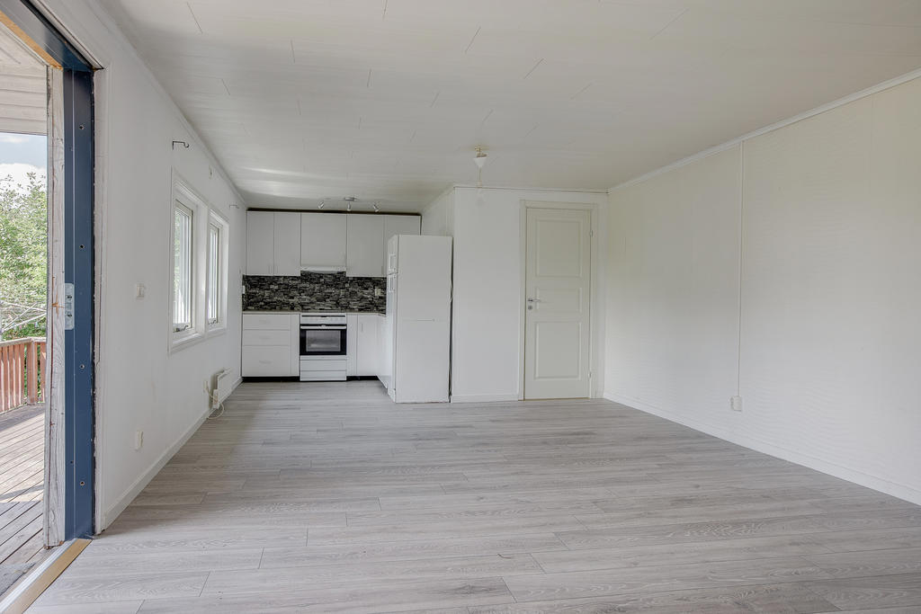 Allrum och kök. Hus 3