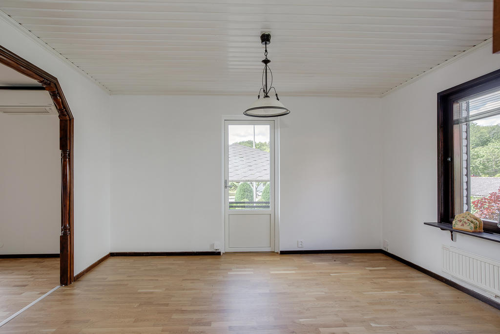 Matplats. Bottenplan Hus 1