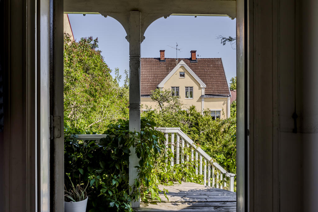 Ingången på framsidan