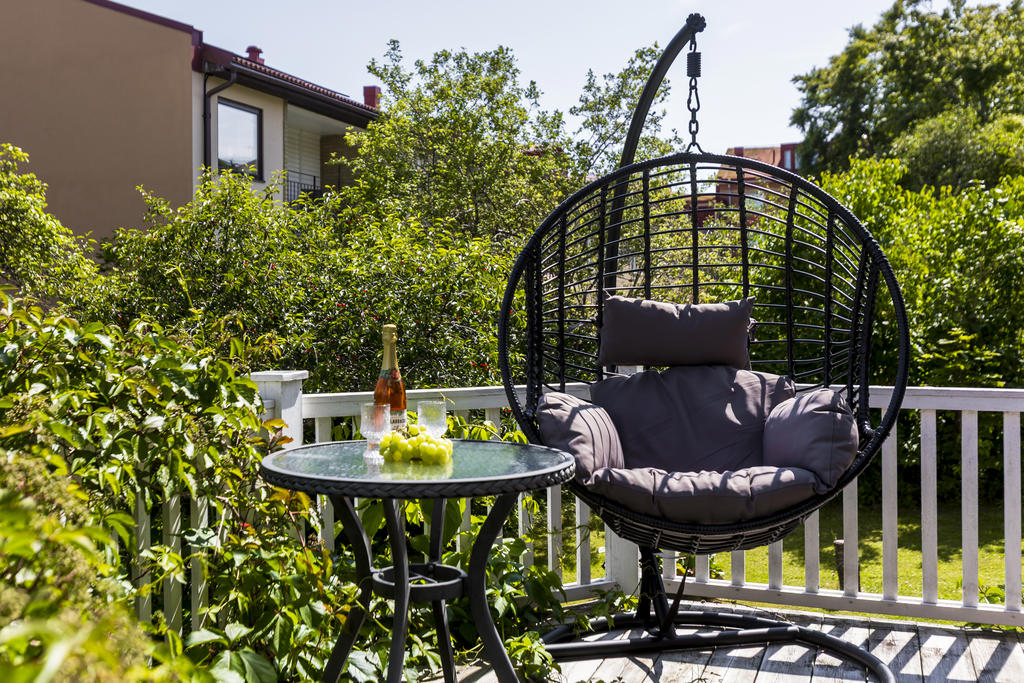 Plats för mysiga stunder på framsidan