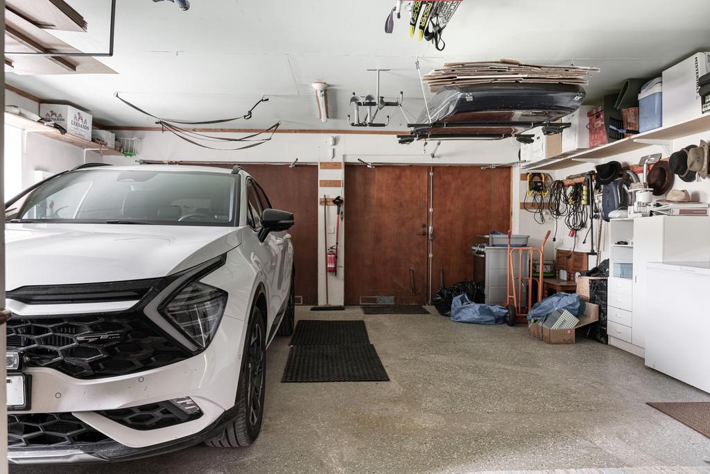 Garaget.