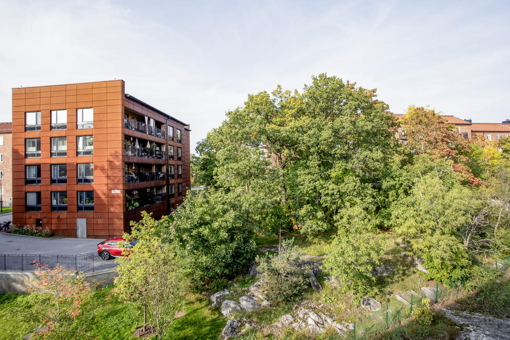 Utsikt från balkong