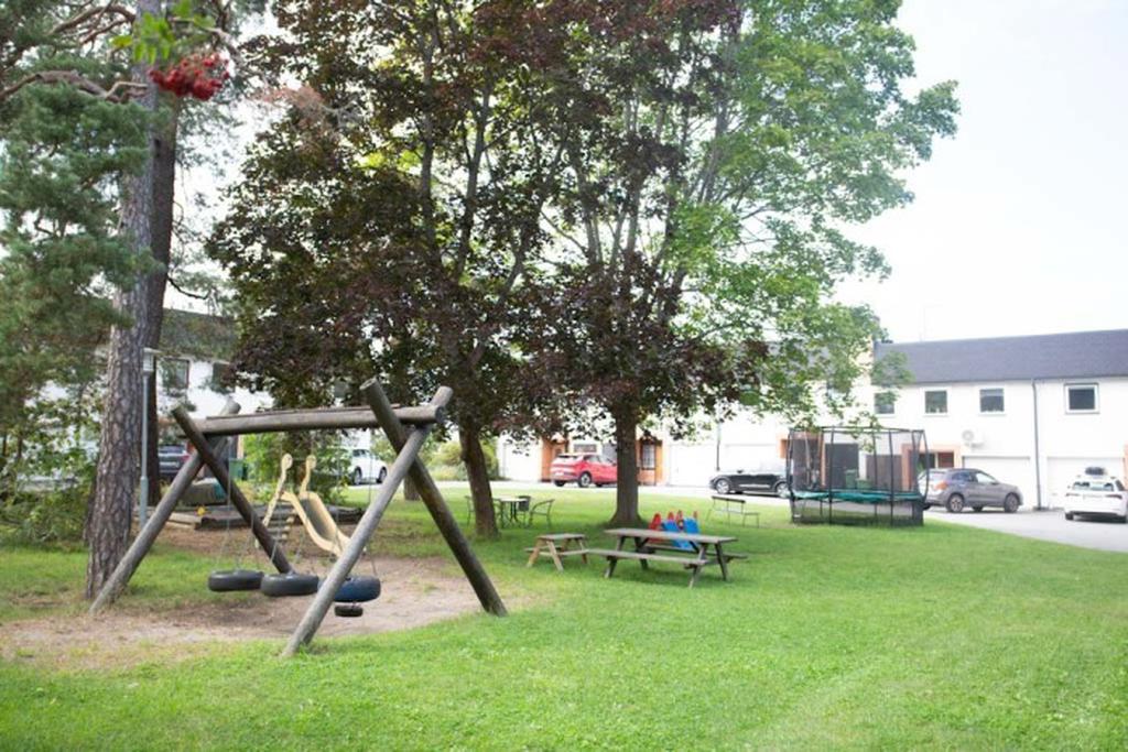 Gemensama grönytan utanför