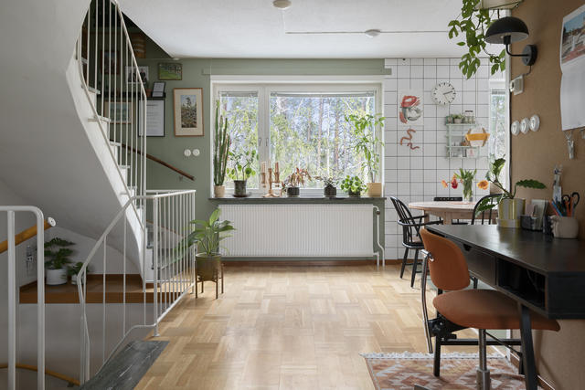 Välkomna till Brantstigen med vackert bevarad  60-talscharm