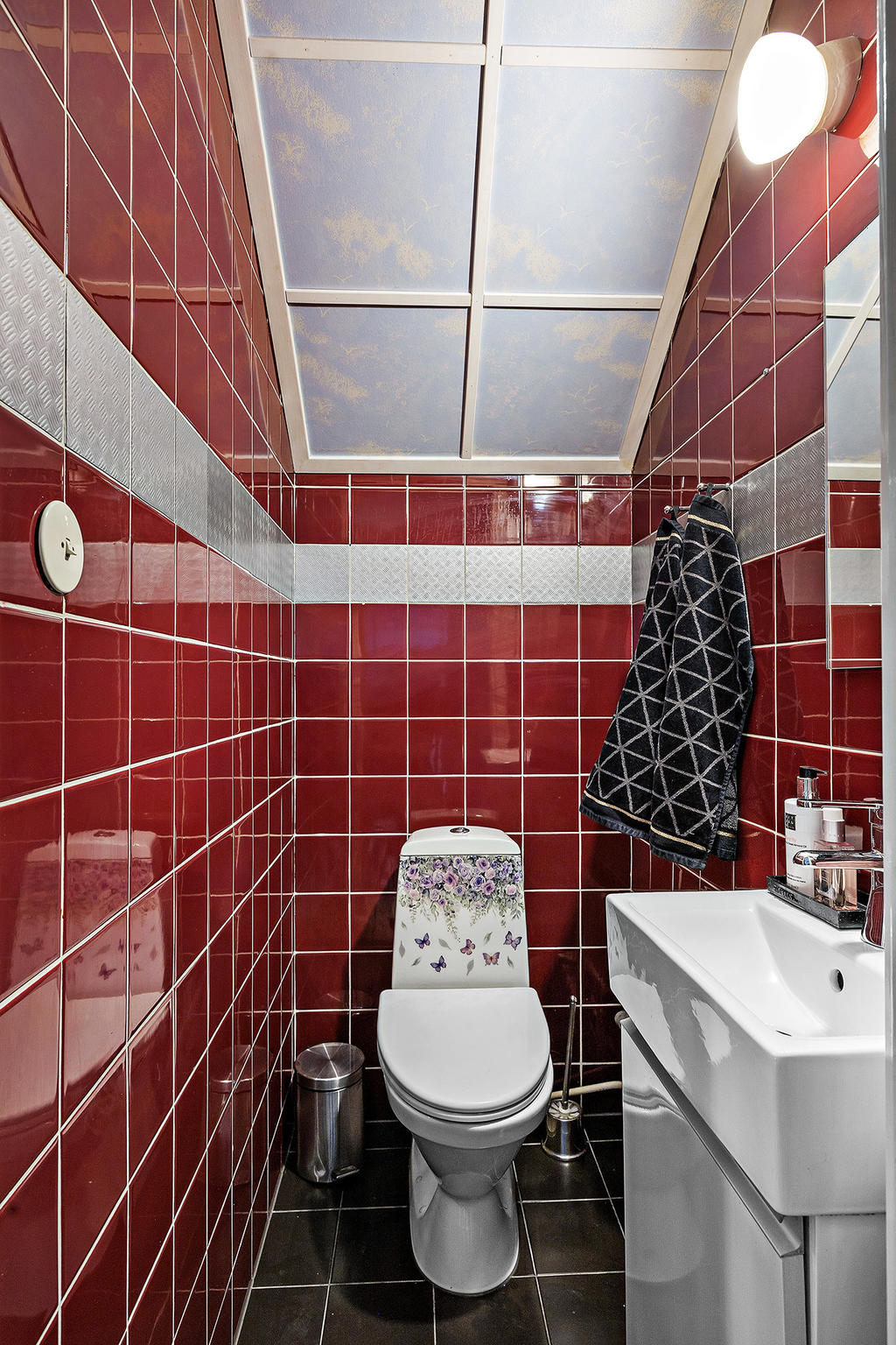 Wc på övre plan